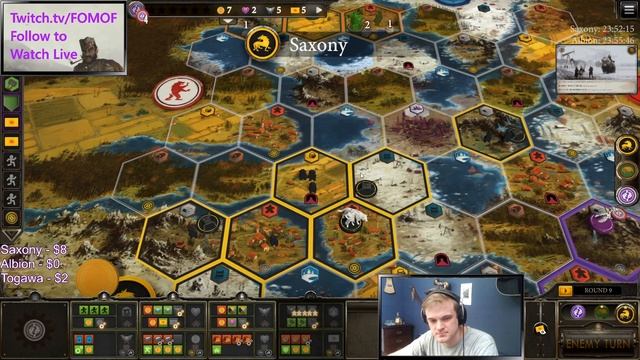 Scythe Tournament DE - Elimination Game 1 смотреть онлайн