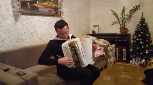 Баян сам играет !!! г. Казань . В гостях у Ильфата Шаехова