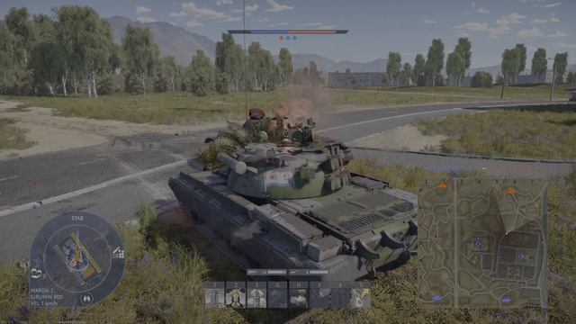 Di qui non si passa!! T55AM1- BMP2 - T10M War Thunder Realistic Gameplay смотреть онлайн