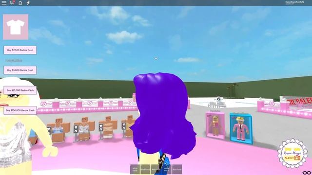 ROBLOX BARBIE LIFE DREAM HOUSE TYCOON ARIANA GRANDE OUTFIT | Rayne Mayne Family TV смотреть онлайн