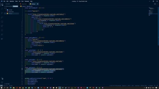 Temel Javascript Eğitim - 29 (Promise All)