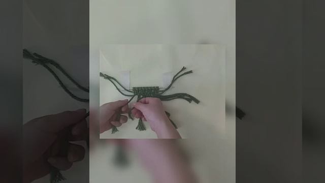 Мини-панно в технике макраме смотреть онлайн