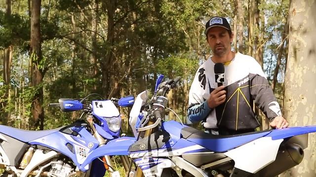 Transmoto: 2014 vs 2015 Yamaha WR250F Test смотреть онлайн