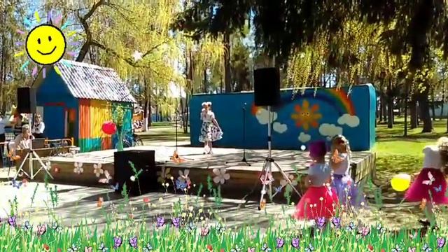 МАРИНА ДЕРЕГУЗОВА 9 лет. 2019 год."ВЕСЁЛАЯ ПЕСЕНКА" НА ПРАЗДНИК "ДЕНЬ ЗАЩИТЫ ДЕТЕЙ ". смотреть онлайн