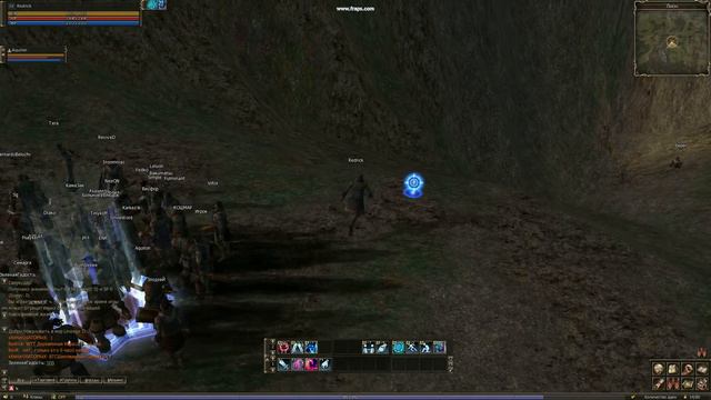 Lineage 2 Classic (Gran Kain) "очередь" на квестого моба для получения оружия. смотреть онлайн