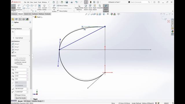 Solidworks tutorial Tamil #2 || Sketching - 2D & 3D, Sketch Constraints, Smart Dimension смотреть онлайн