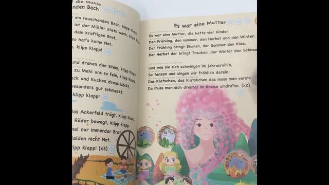 КНИГА ПЕСЕН НА НЕМЕЦКОМ ЯЗЫКЕ с озвучкой аудиоручкой на немецком языке смотреть онлайн