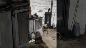 Мой отзыв о печи на отработке topi.garage с авито.