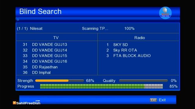 Melbon Galaxy DD Free Dish Full HD MPEG 4 Box Blind Scan Kaise Kare || Sahil Free dish смотреть онлайн
