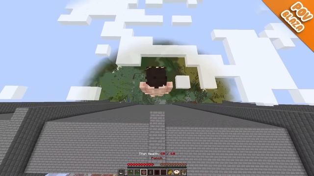 Minecraft Manhunt but its Attack on Titan смотреть онлайн