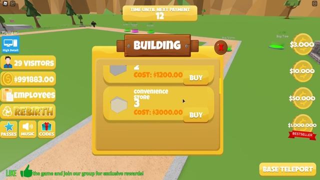 ? I BUILT THE BEST ZOO ON ROBLOX ? | Roblox Zoo Tycoon смотреть онлайн