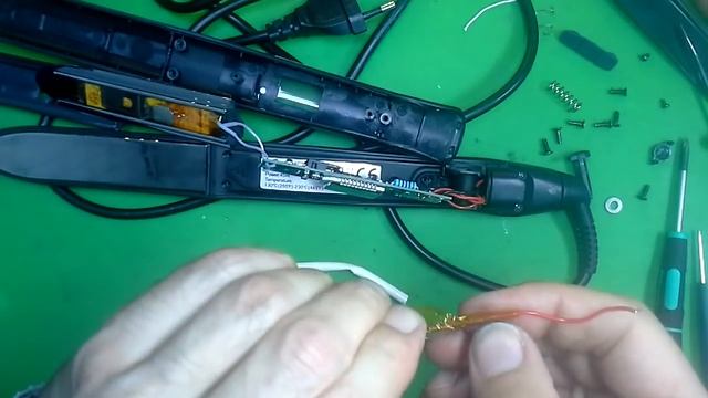 Как разобрать и отремонтировать щипцы для укладки волос RoHS LM-118 Greymy Professional смотреть онлайн