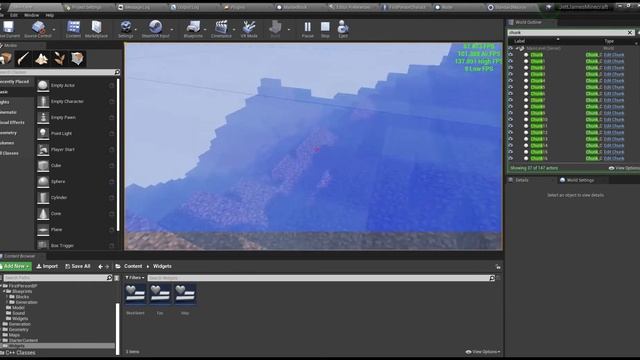Minecraft Water that Actually Works (Unreal Engine 4) смотреть онлайн