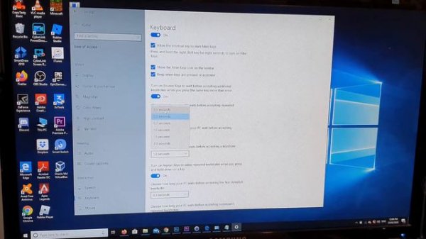 Windows 10: How to Turn On / Off Filter Keys