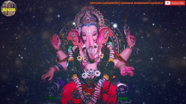 Ganesh Mantra for Wealth and Prosperity | Om Gam Ganapataye Namaha Sharanam Ganesha смотреть онлайн