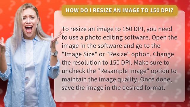 How do I resize an image to 150 DPI? смотреть онлайн