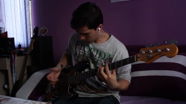 Red Hot Chili Peppers - Goodbye Angels (bass cover) смотреть онлайн