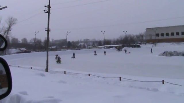 Мотогонки на льду 2014 г.Новосибирск смотреть онлайн