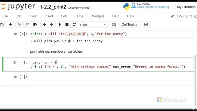 printing numbers with strings - Introduction to Python: Absolute Beginner Module 1 Video 18 смотреть онлайн