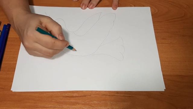 Неделя "Голубь мира. 1 Мая". Рисуем голубя мира, делаем аппликацию - 1 серия (30.04.2020г.) смотреть онлайн