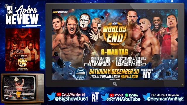 L'APÉRO REVIEW - AEW Worlds End