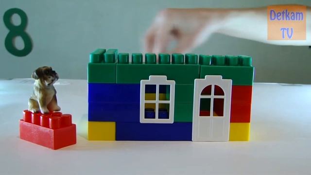 Строим домик для песика. Видео для детей.развивающий мультик. смотреть онлайн