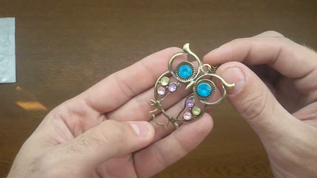 Обзор кулон в форме совы с AliExpress (Файна Китайна) смотреть онлайн