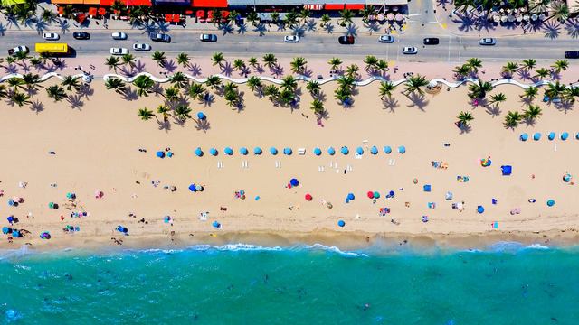 4K Beaches - relaxing video, music therapy - Traveling - Nature смотреть онлайн