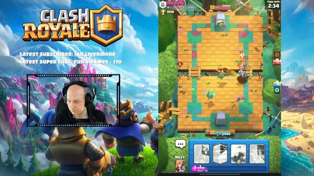 Clash Royale! Tournament Play, Ladder, & Viewer Games!! Everdale Village check-in too!! смотреть онлайн