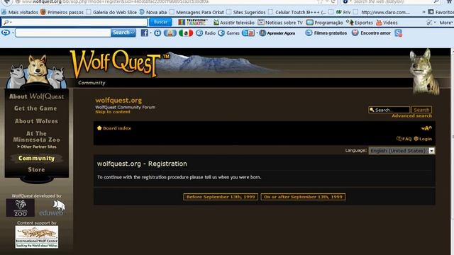 como criar uma conta no wolf quest смотреть онлайн