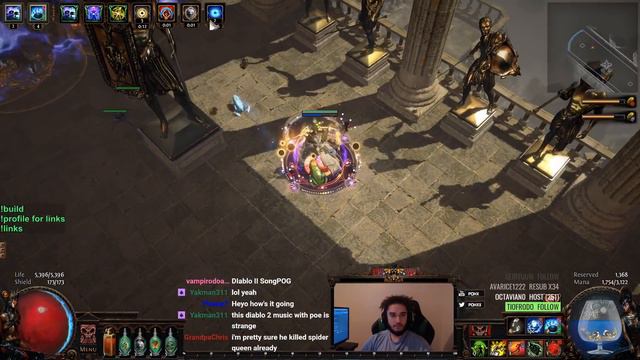 Path of Exile 3.8.1 Icicle mine vs Hall of Grandmasters смотреть онлайн