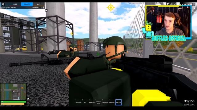 SWAT RESPONDS TO ACTIVE SHOOTER ON CONSTRUCTION SITE! *WORKERS INJURED* ER:LC Roblox Roleplay смотреть онлайн
