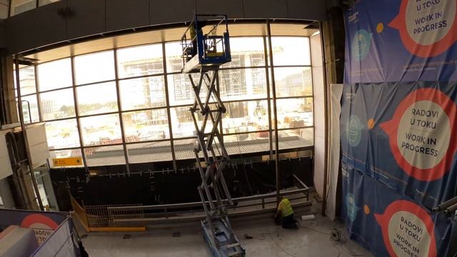 Aerodrom Beograd Nikola Tesla, Airport Belgrade Serbia Nikola Tesla, stari i novi deo u 4K смотреть онлайн