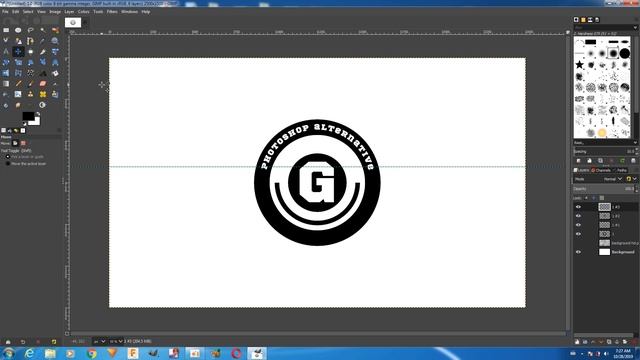 How To Design Logo 3D In Gimp / Logo Tutorial смотреть онлайн