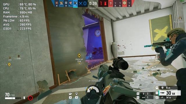 RTX 2060s Rainbow Six Siege | Benchmark FPS Test смотреть онлайн