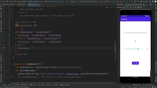 Your First Kotlin Android App: An App From Scratch, Episode 23: Use Conditional Statements смотреть онлайн