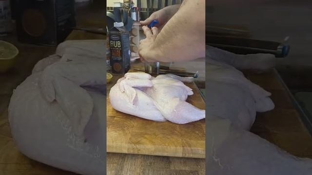 Готовим курочку для жарки на гриле смотреть онлайн