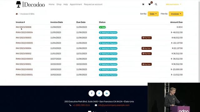 управление сайтами в сфере B2B с Odoo смотреть онлайн