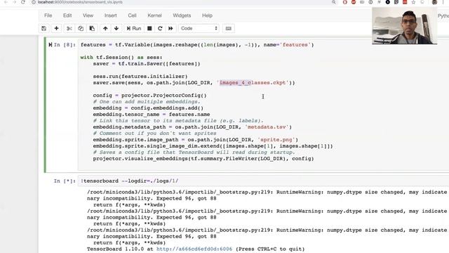 Tensorboard tutorial (MNIST) смотреть онлайн