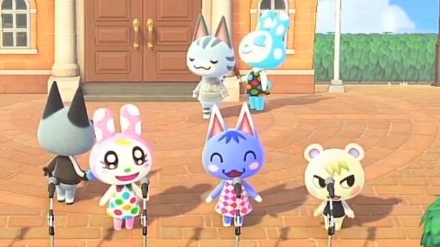 100+ Villagers Singing Bubblegum KK for 1 Hour смотреть онлайн