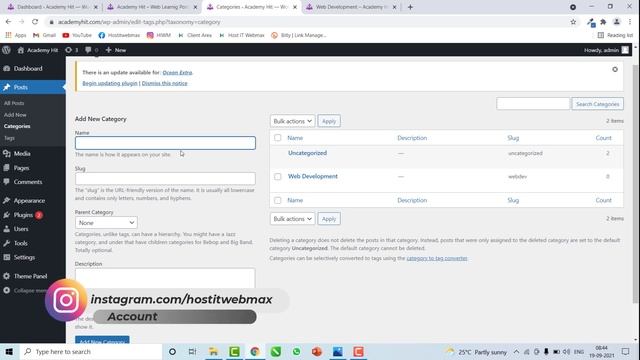 Howt To Create Post Categories in WordPress | WP Course 2021 | Part - 8 смотреть онлайн