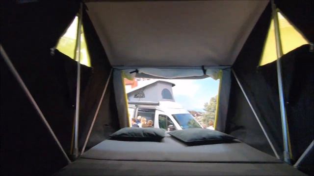 Peugeot Rifter 4x4 Dangel Concept Overland Roof Top Tent Camper Van Walkaround And Interior K1120