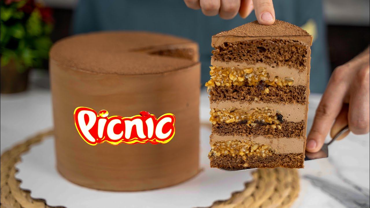 Торт "ПИКНИК" Ваш ЛЮБИМЫЙ с ВОЗДУШНЫМ рисом - Я - ТОРТодел! смотреть онлайн