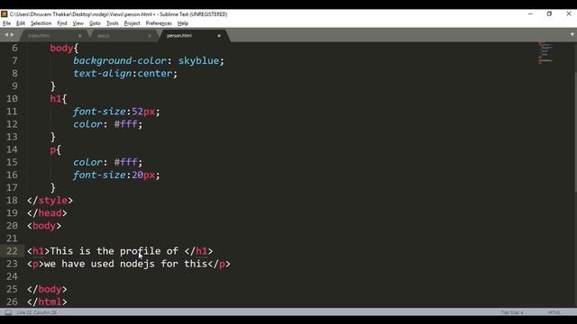 Template Engines in NodeJs - 2 смотреть онлайн