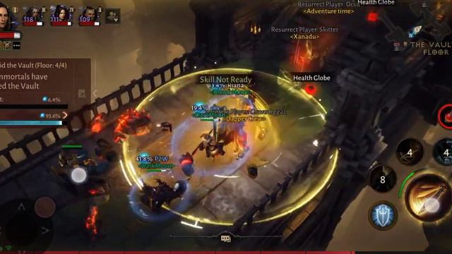 Diablo Immortal - Crusader Vault Raid Adventures смотреть онлайн