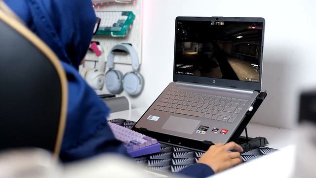 Laptop 10jutaan Bisa Dipakai Ngegame? Review HP 14s FQ1036AU смотреть онлайн