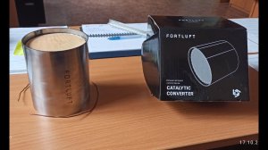 Обзор Ремонтного картриджа катализатора для  Renault Logan 1 (fortluft cat 652).