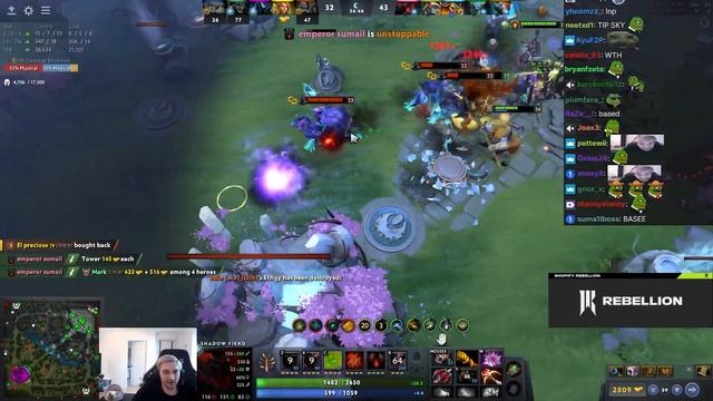 "Ez game trash" -BASED Arteezy gets his revenge after getting tipped by Sky at min 2 смотреть онлайн