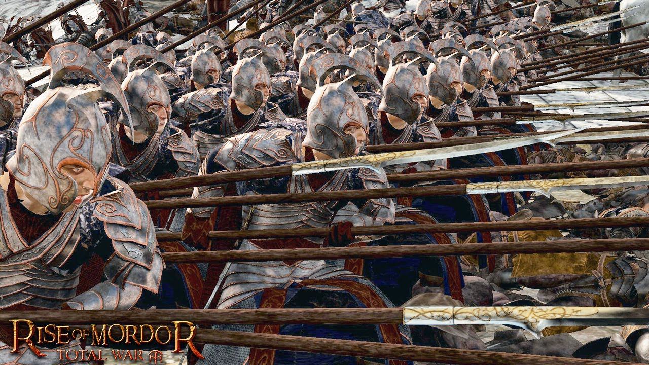 ТАКОЕ СРАЖЕНИЕ ВЛАСТЕЛИН КОЛЕЦ ЕЩЕ НЕ ВИДЕЛ! 1VS4 - Total War: Rise Of Mordor смотреть онлайн