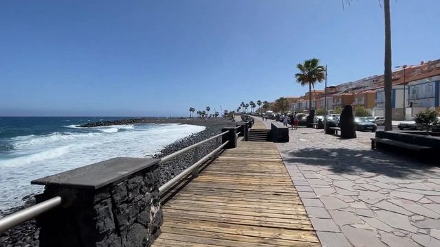 Discover the Stunning Black Sand Beach of Tenerife - Playa de las Arenas April 2023 ?☀️? смотреть онлайн